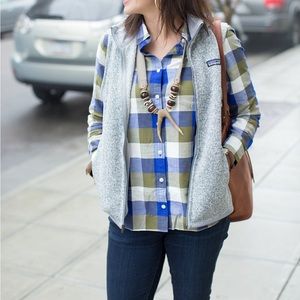 Patagonia Better Sweater Vest Side Small in Gray